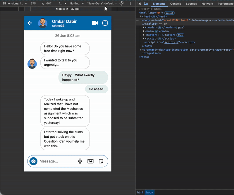 Telegram Interaction